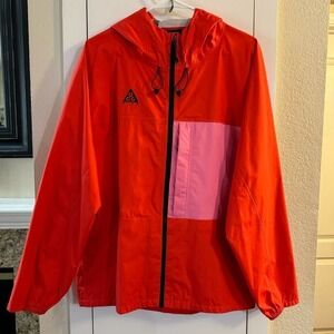 Nike ACG Red and Pink Performance Jacket